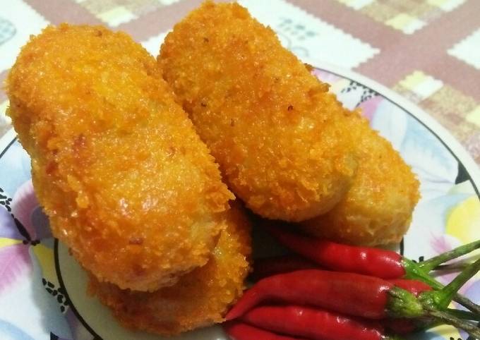 Resep Kroket Kentang Isi Wortel Ayam Oleh Fitri Amalia Salam Cookpad