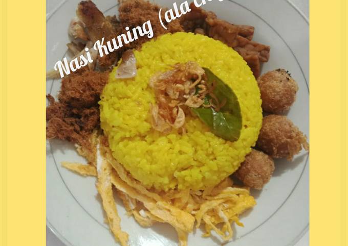 Nasi Kuning (ala chef)