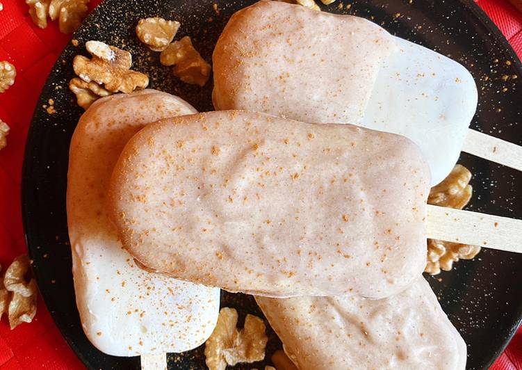 Magnum de yogur griego y nueces con cobertura de canela