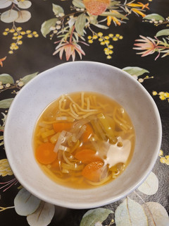 A picture of Chicken broth.