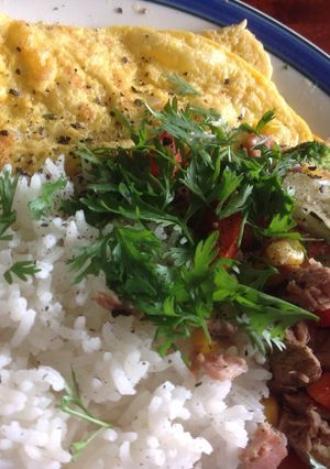 Foto resep Tumis Brokoli Capsicum dengan Dadar Telur Blackpepper