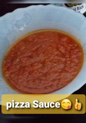 A picture of Pizza Sauce Signature recipe💯.