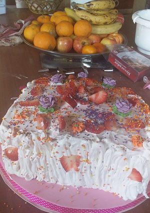 Una foto de Torta de cumpleaños