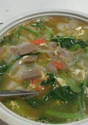 Foto resep Seblak mirip kwetiau kuah 19rb