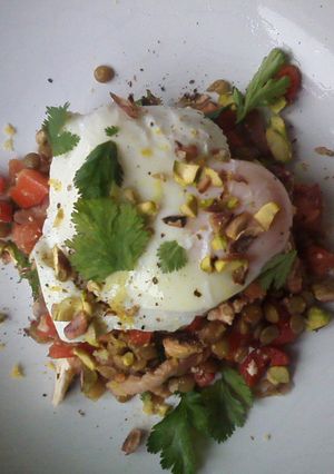 A picture of Superfood lentils salad.