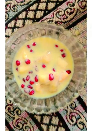 फ्रूट कस्टर्ड(Fruit custard recipe in hindi) रेसिपी मुख्य फोटो