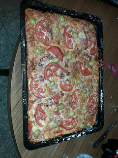 Una foto de Pizza casera