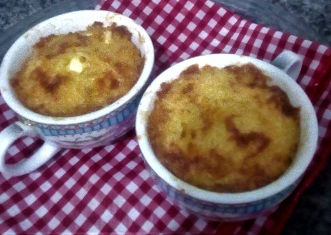 Torticas al Horno de "Arroz Cocinado"