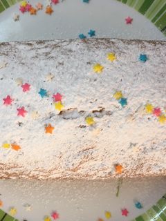 Una foto de Budín de naranja y jengibre sin gluten