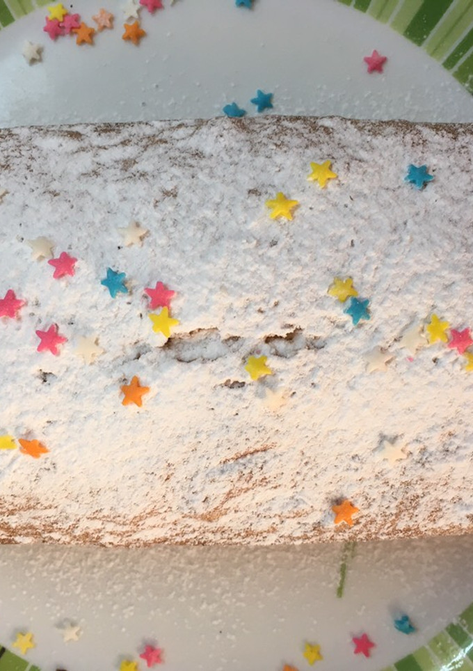 Una foto de Budín de naranja y jengibre sin gluten
