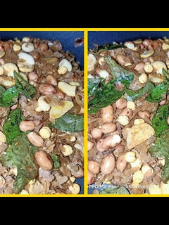 சிவப்பு அவல் மிக்ஸர் (Sivappu aval mixture recipe in tamil) செய்முறை முக்கிய புகைப்படம்