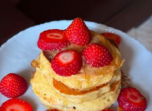Φωτογραφία της συνταγής Pancakes με Τυρί Cottage