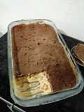 Pavê de doce de leite com cobertura de ganache