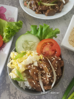 Foto resep Beef Rice Bowl Simple