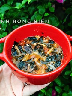 Hình của món ĂN DẶM-CANH RONG BIỂN.