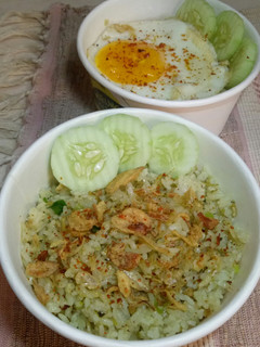 Foto resep 91. Nasi goreng hijau teri nasi