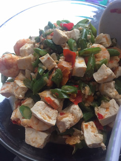 Foto resep Buncis Udang Tahu Tumis
