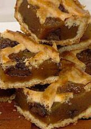 Una foto de Pastafrola de dulce de batata