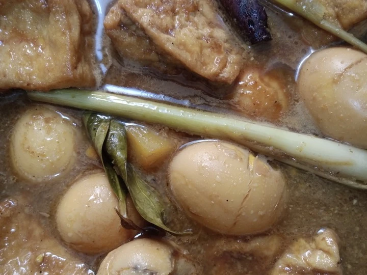 Cara Gampang Menyiapkan Resep Semur telor kentang tahu yang  Bikin Ketagihan Anti Ribet, Lezat