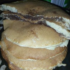 Chocolate pancake A picture of Chocolate pancake.