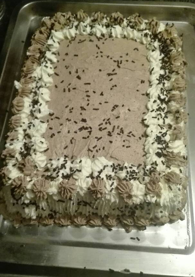 Una foto de Tarta de mus de café capuchino al chocolate