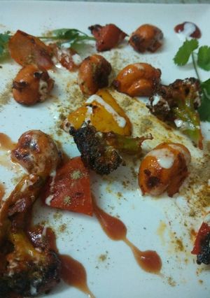A picture of Tandoori mushroom.