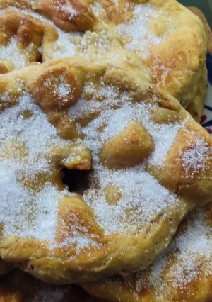 Una foto de Tortas fritas veganas versión 2024