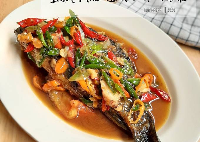 196. Ikan Mas Bumbu Tumis