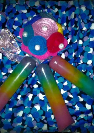 Foto resep Es pelangi lembut segar
