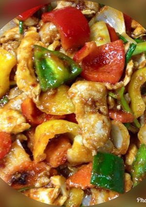 รูปของ ผัดเปรี้ยวหวานไก่