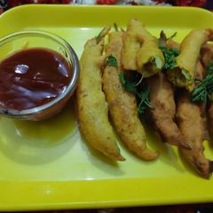 A picture of Mirch pakora.