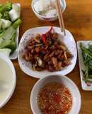 Kho quẹt chấm rau củ