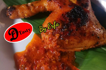 Cara Bikin Ayam Panggang Pedas Manis (Teflon) Praktis