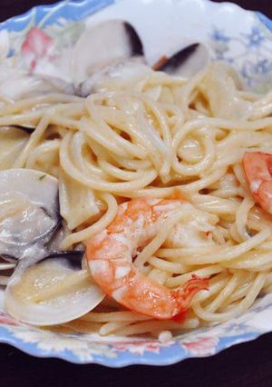 Hình của món Pasta hải sản.