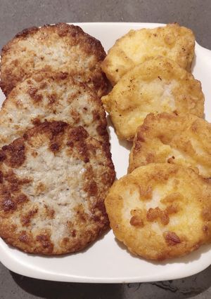 A picture of Fried Patties and Nuggets.