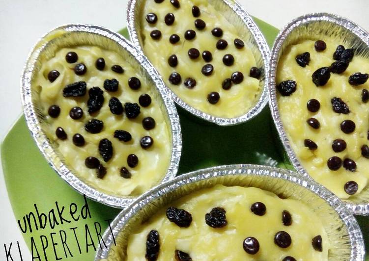Langkah Mudah untuk Menyiapkan Unbaked klapertart, Bisa Manjain Lidah
