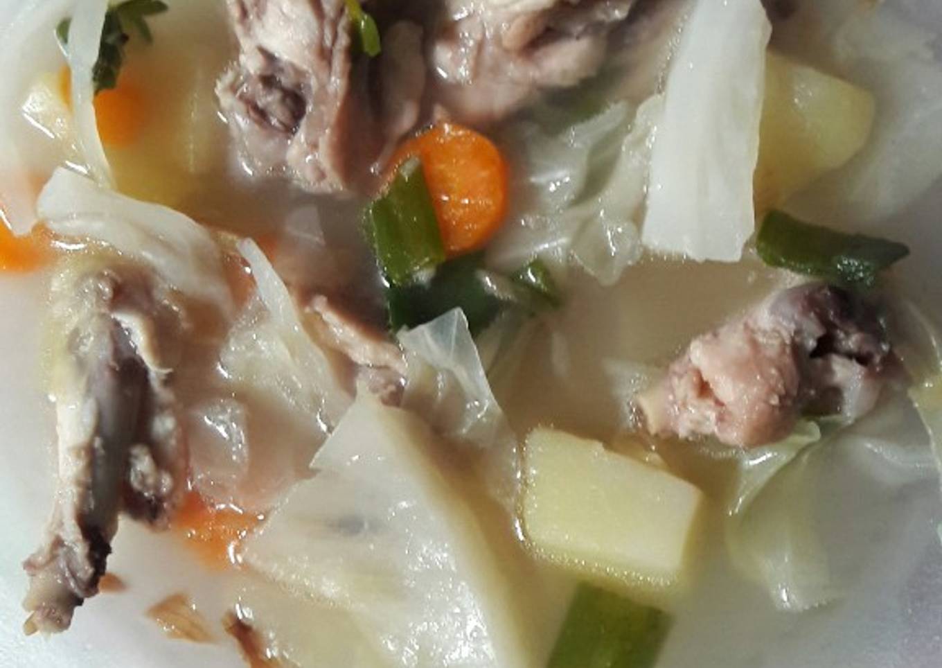 Sayur sop ayam