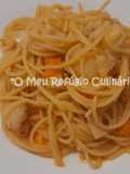 ♥ Esparguete de Filetes de Tamboril, Delícias do Mar e Cenoura - FussionCook - FC7Smart ♥