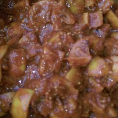 A picture of Lemon achaar.