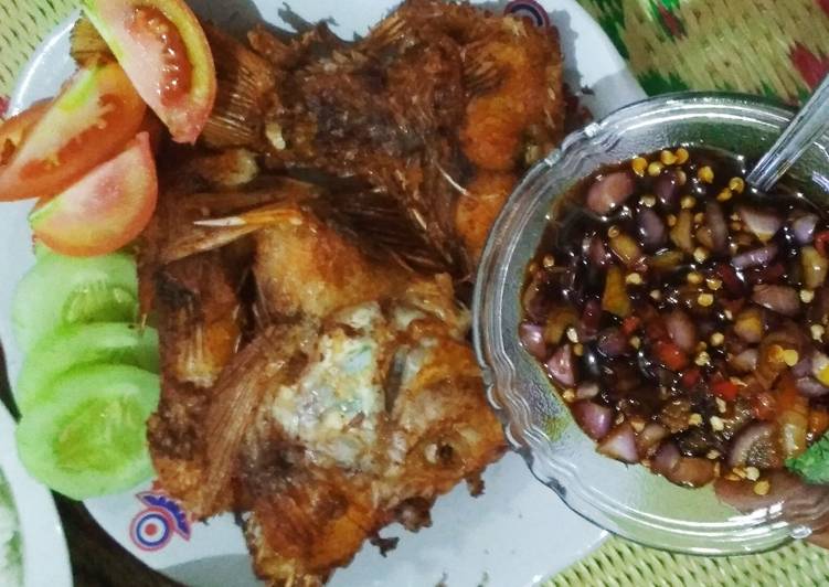 Resep Nila Goreng Sambel Kecap yang lezat Untuk Jualan