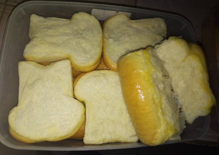 12 Resep: Roti sobek tawar extra lembut tanpa telur Anti Gagal!
