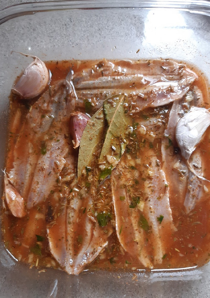 Una foto de Boquerones en adobo