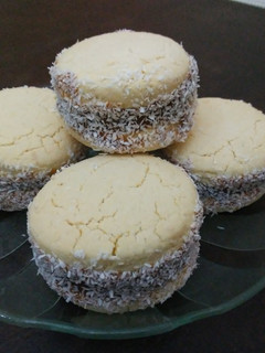 Una foto de Alfajores de maicena