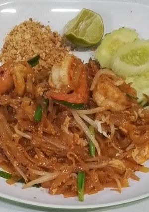 รูปของ ผัดไทยกุ้งสด