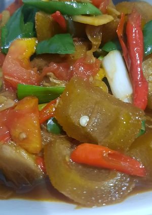 Foto resep Asem Manis Tumis Kikil