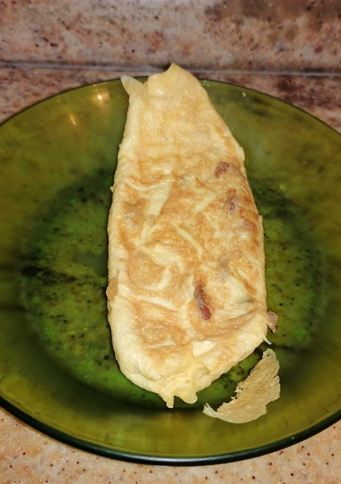 Una foto de Tortilla de anchoas