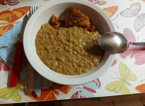 Lencsefőzelék recept fotója