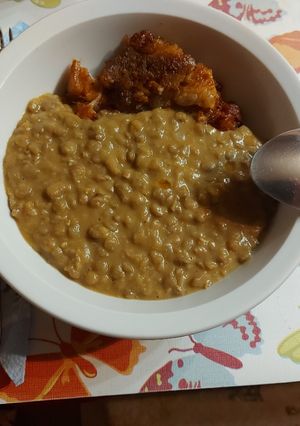 Lencsefőzelék recept fotója