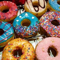 A picture of Donuts.