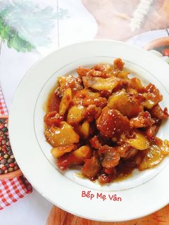 Hình của món Thịt heo kho tiêu.
